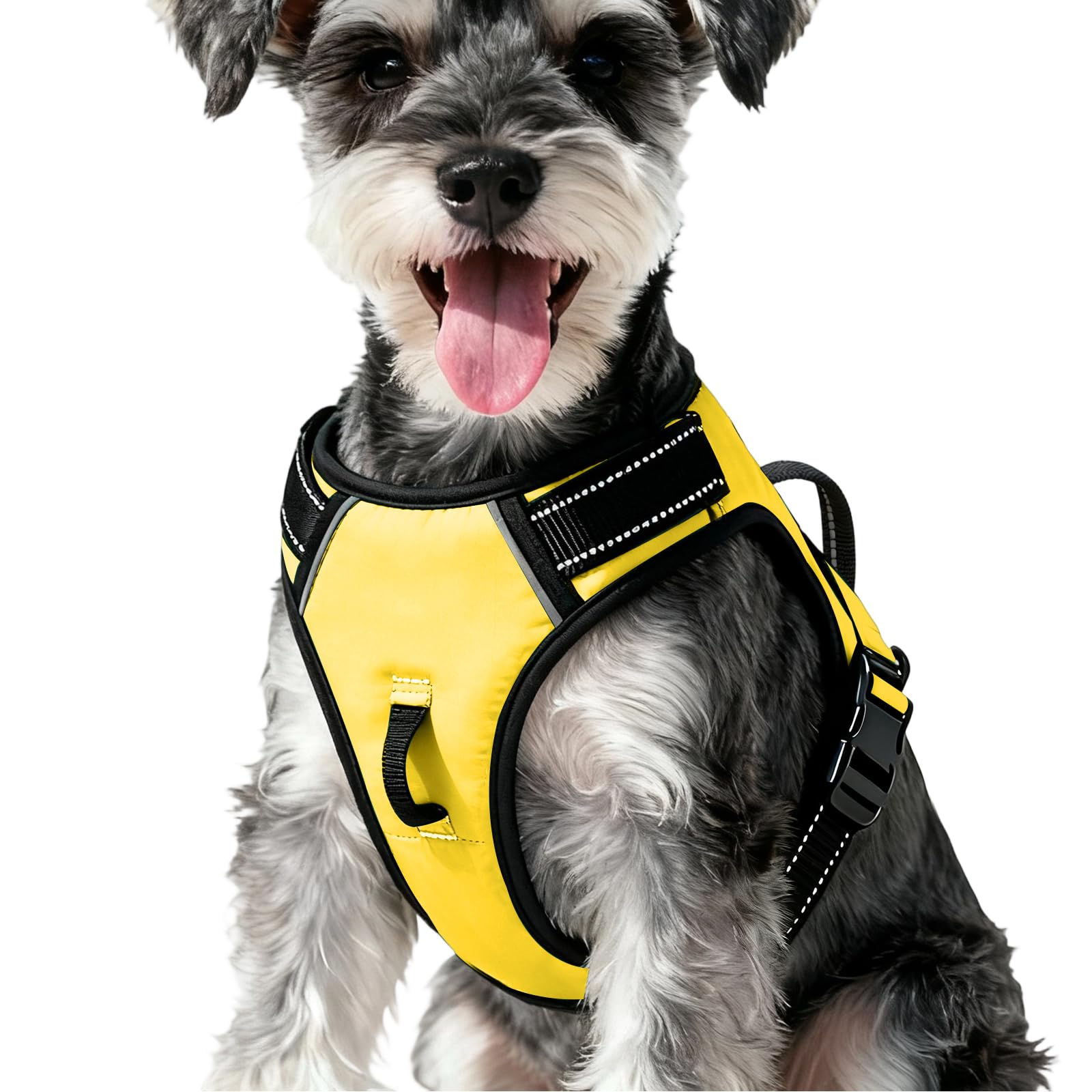 No-Pull Dog Harness — Yellow